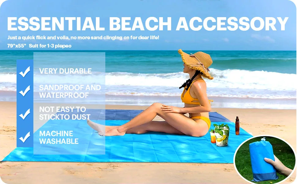 SandAway™ – Waterproof Beach Blanket