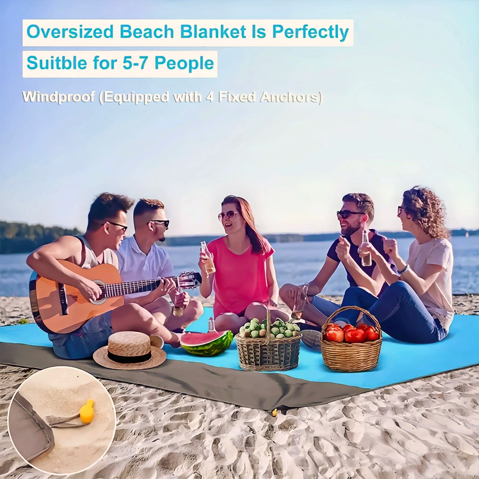 SandAway™ – Waterproof Beach Blanket
